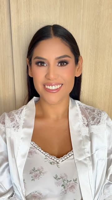 Detalle de un look de maquillaje realizado por Mariana Gutiérrez
