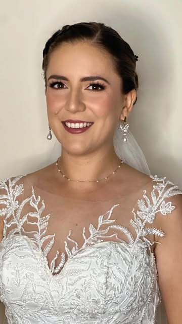 Acabado de maquillaje de Mariana Gutiérrez Makeup Studio